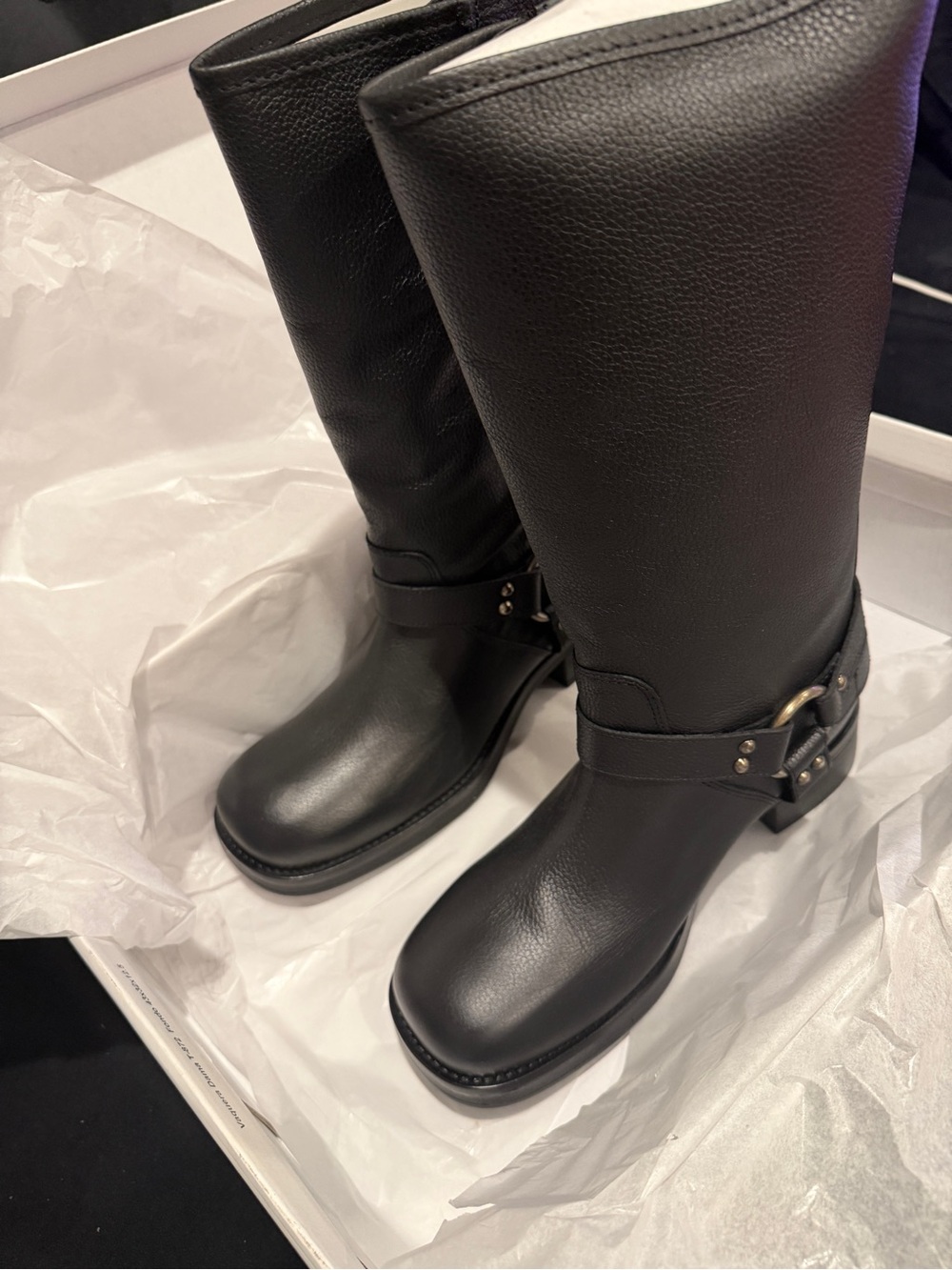 Steve Madden Astor Black Boots